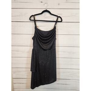 Forever‎ 21 Women's Fashion Dress Black Glitter Sparkle Party Style Size 0X